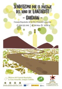 Senderismo enoturismo por el paisaje del vino de Lanzarote Bodegas Guiguan