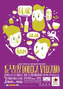 Club de cata de vinos con denominacion de origen Lanzarote 2017