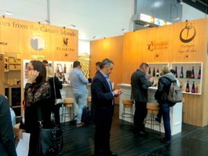 Exito de los vinos de Lanzarote en la feria Prowein 2017