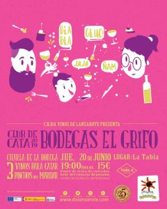 Club de Cata de vinos DO Lanzarote Arrecife junio 2019