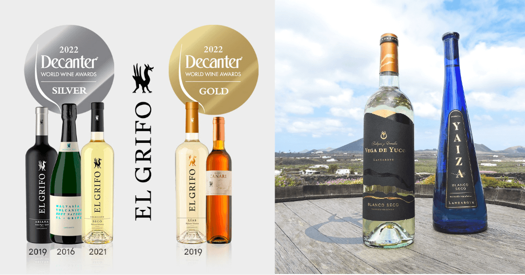 Bodegas El Grifo y Vega de Yuco Decanter World Wine Awards 2022 DO Lanzarote