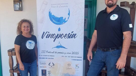 Vinopoesía 2025 une Lanzarote y Aranda de Duero en su tercera edición